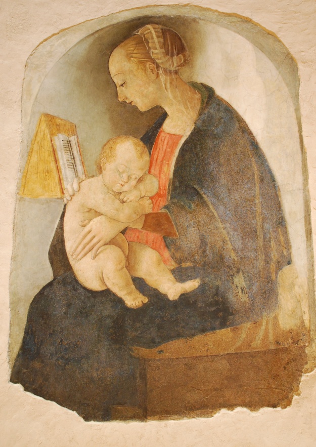 Urbino: Raphael's house - early fresco?